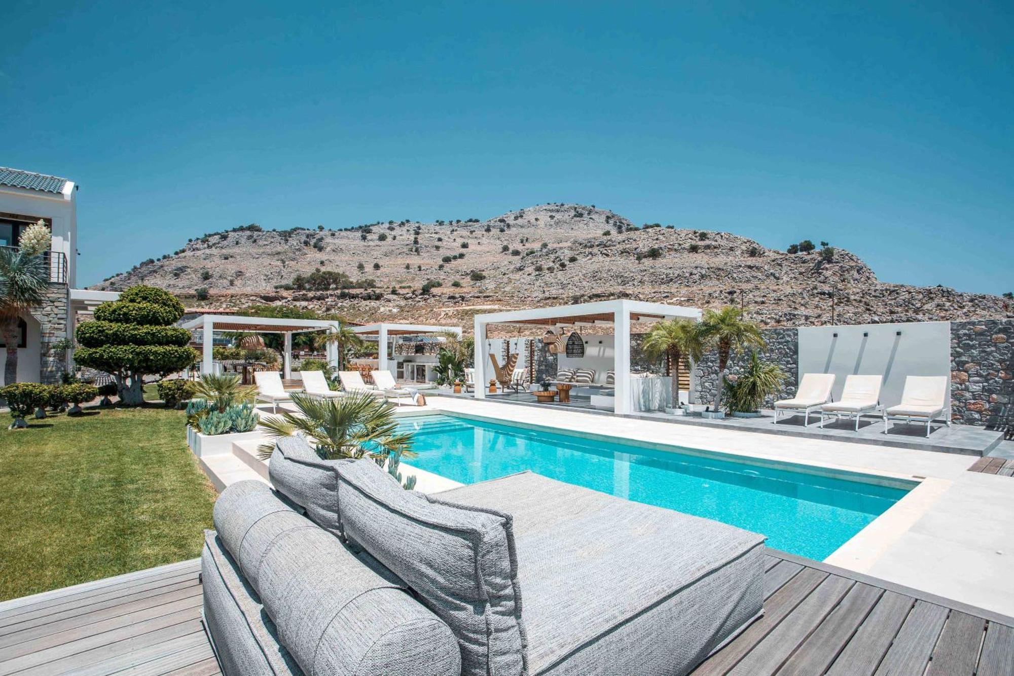 Oneiro Villa - Voted The Best Villa In Rhodes, Greece! Pefki المظهر الخارجي الصورة